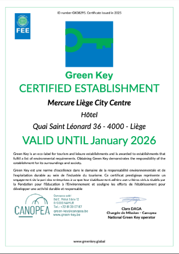 GreenKey Mercure Liege City Centre