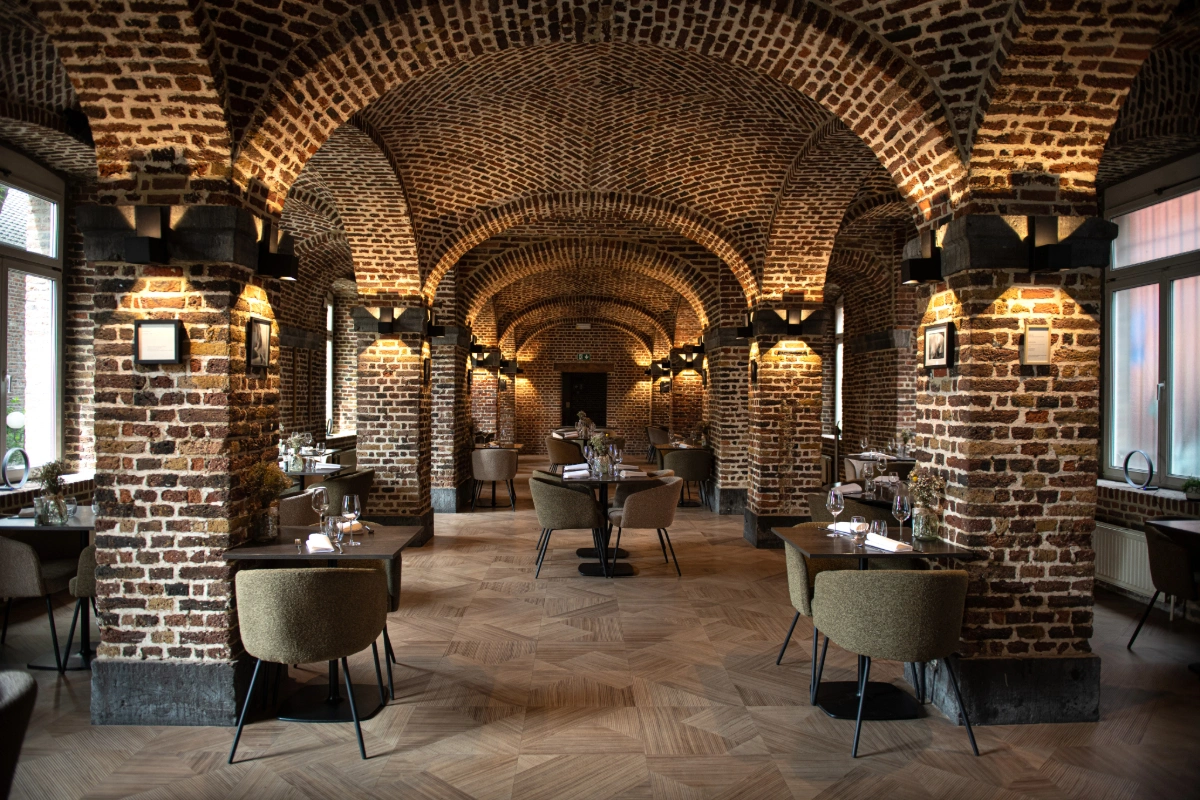 Rustikaler Sitzbereich